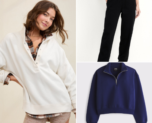 Effortless + comfy looks for every day! cover photo collage