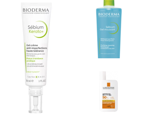 skin care cover photo collage