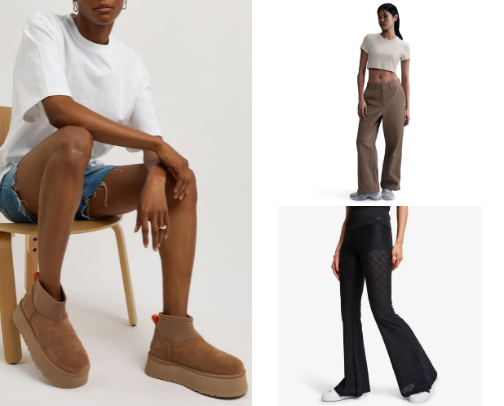 Formal sports clothes and shoes "Foot Locker" cover photo collage