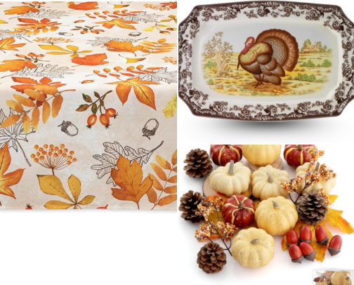 Everything You Need for an Affordable Thanksgiving Table cover photo collage