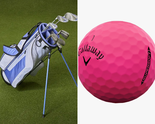 GOLF ⛳️ but for the Girlies 🎀 cover photo collage