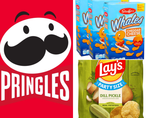 Snack time cover photo collage