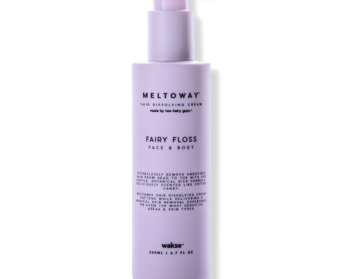 Meltoway hair dissolving cream cover photo collage