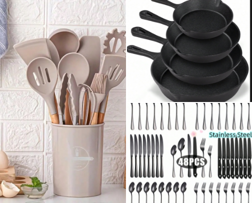 Kitchen utensils from SHEIN that you absolutely need! cover photo collage