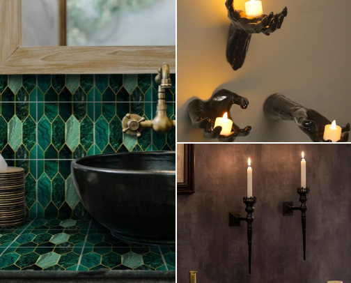 Home decor for my Spooky Babes 👻 cover photo collage