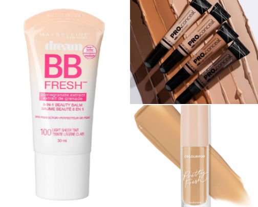 Makeup on a Budget cover photo collage