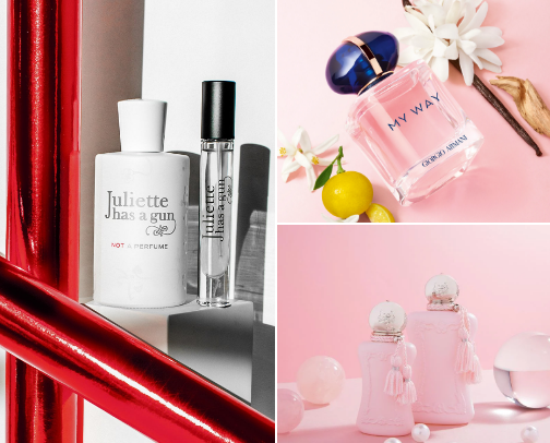Women's Perfume that Smells Soft and Long Lasting cover photo collage
