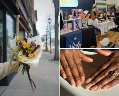How to support Small Businesses this Holiday Season in Milwaukee (for Small Businesses Saturday and Beyond!) cover photo collage