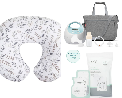 Breastfeeding MUST HAVES cover photo collage