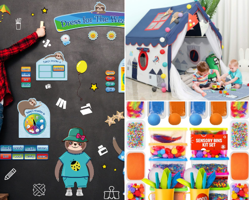 Classroom Supplies for Early Educators cover photo collage
