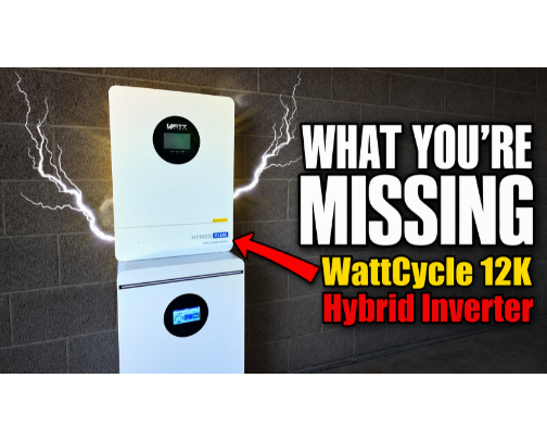 WattCycle 12K vs EG4 12000XP: What You Lose Going Cheaper cover photo collage