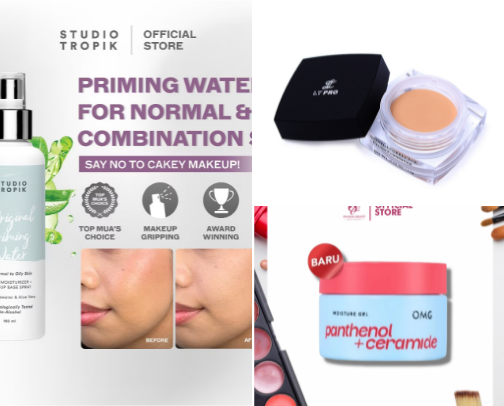 My Make Up Product For Photoshoot cover photo collage