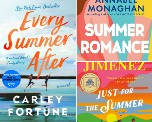 Ultimate Summer TBR List for Seasonal Readers cover photo collage
