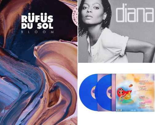 My Favorite Vinyl Records available at Amazon cover photo collage