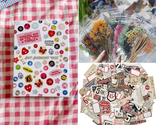 JUNK JOURNALING ESSENTIALS: COZY COLLAGE cover photo collage