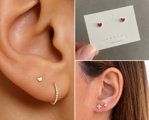 Cute earrings from Etsy 🩷 cover photo collage