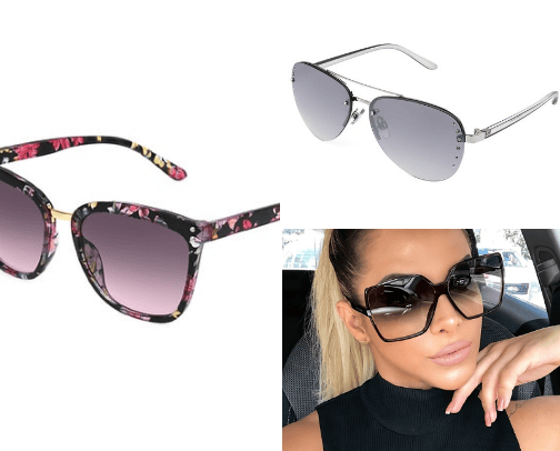 Sunglasses cover photo collage