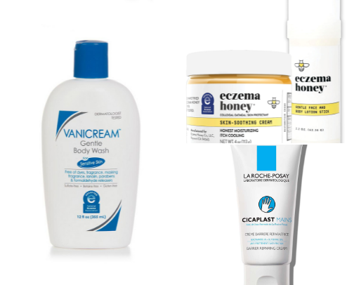 Sensitive skin must haves cover photo collage