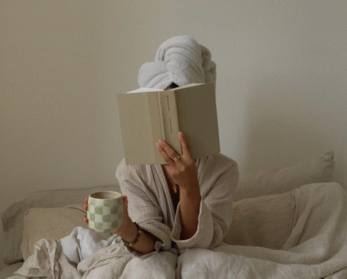 it girl - self care routine cover photo collage