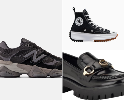 MNIMALIST shoes cover photo collage