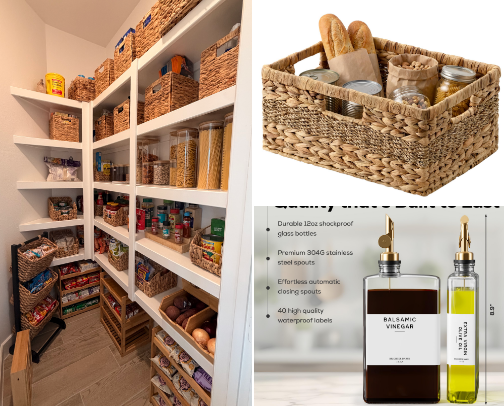 Favorite pantry finds cover photo collage