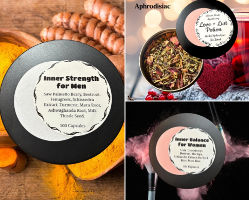 My Favourite Items in Chronic Healer Apothecary cover photo collage