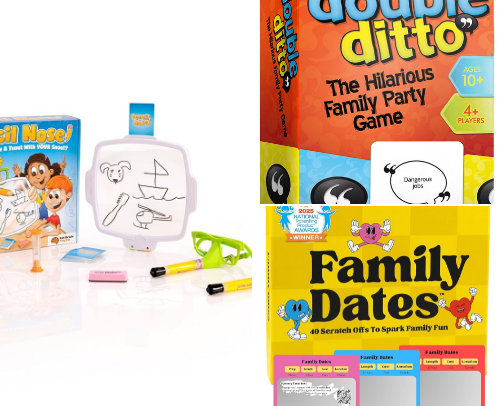 🎲 Family Entertainment: Games for Kids & Adults cover photo collage