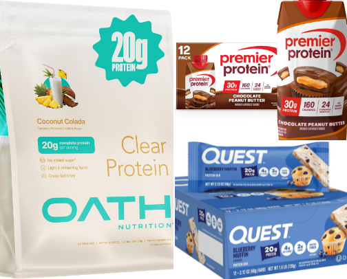 Health and Weightloss: tools, protein, supplements and exercise items helping me on my weightloss journey cover photo collage