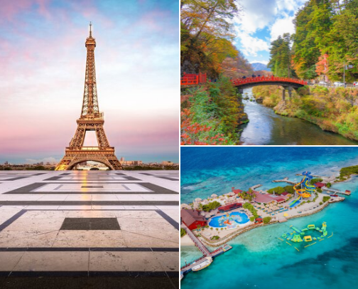 🌎 The Ultimate Travel & Excursion Guide ✈️ cover photo collage