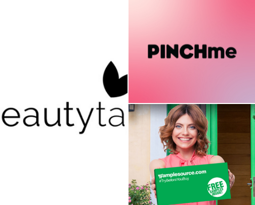 Freebie, Sample & Product Testing Programs (Tried + Currently Testing) cover photo collage
