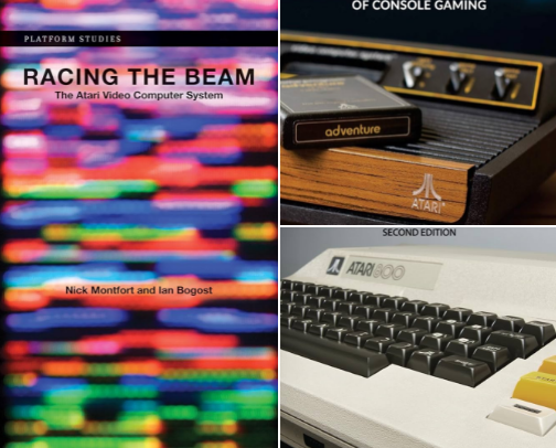 My favorite Atari books cover photo collage