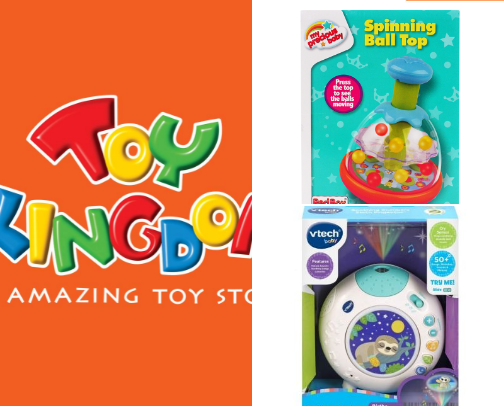 Kids toys cover photo collage