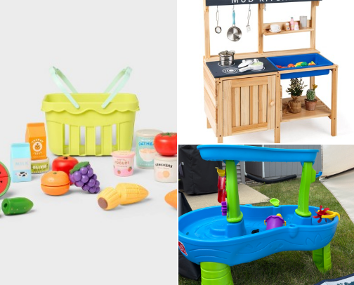 toddler play cover photo collage