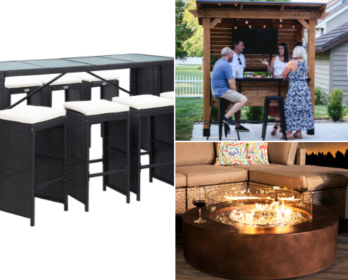 Outdoor Living cover photo collage