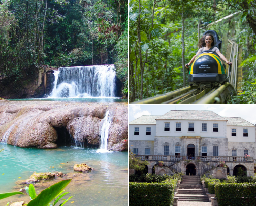 Visit Jamaica! cover photo collage