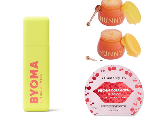 Lippie Love: The Ultimate Guide to Plump Juicy Lips cover photo collage