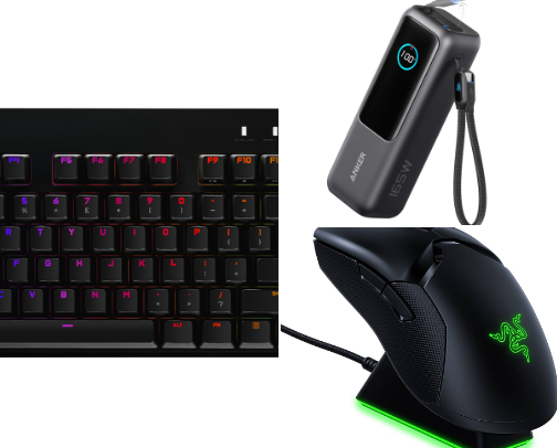 Must-Have Tech Gadgets– Elevate Your Everyday Life📱⌚️💻🎥 cover photo collage