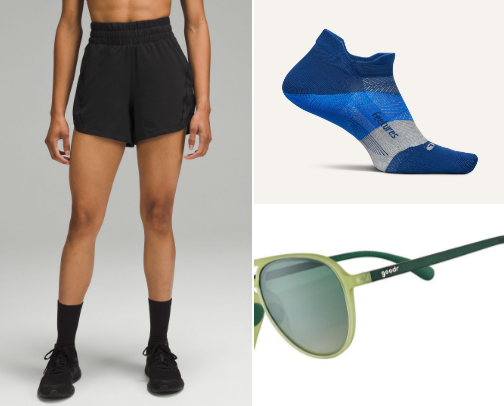 Running essentials 🏃‍♀️💖 cover photo collage