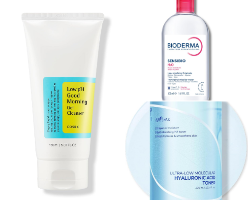 The Ultimate Daily Routine: Skincare Essentials That Actually Work cover photo collage