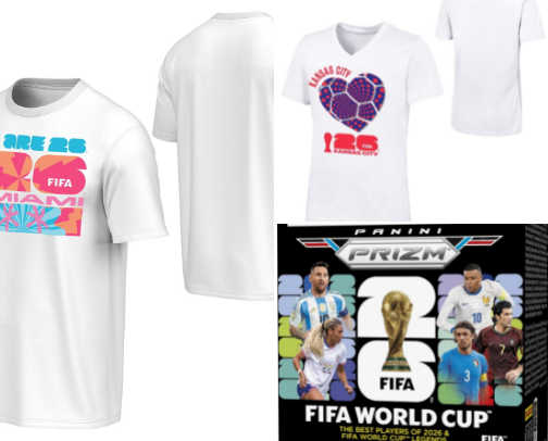 FIFA 2026 Merch cover photo collage