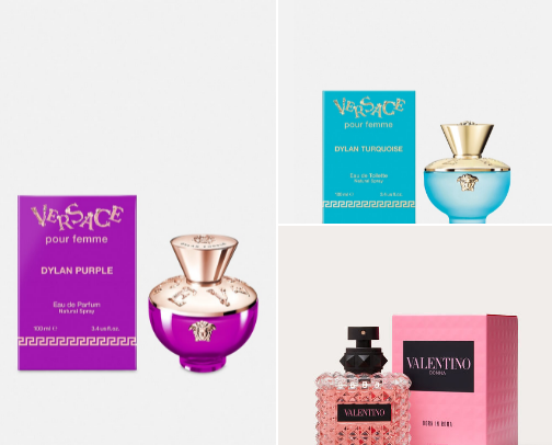 My favorite fragrances cover photo collage