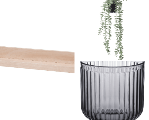 DIY Bathroom Shelf Items cover photo collage