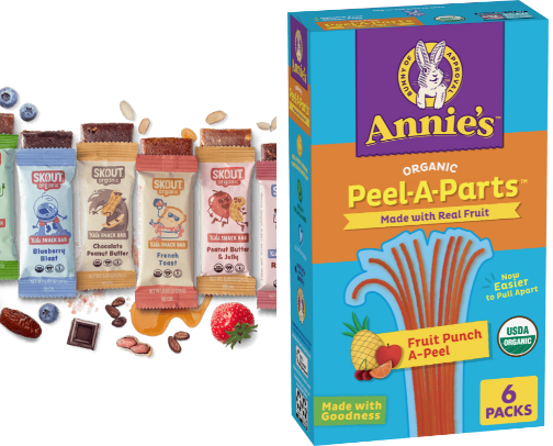 Healthy family snacks for everyone! cover photo collage