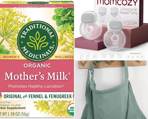 Breastfeeding mothers cover photo collage