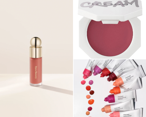 the best blushes💖 cover photo collage