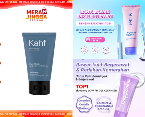 Skincare cover photo collage