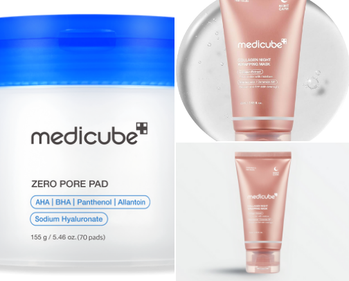 Skincare cover photo collage