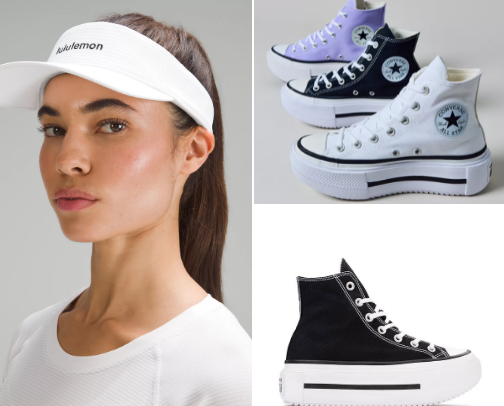 Clothes, shoes cover photo collage