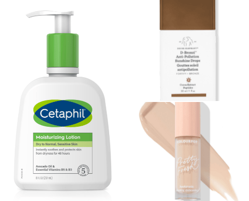 Everyday Makeup Products cover photo collage