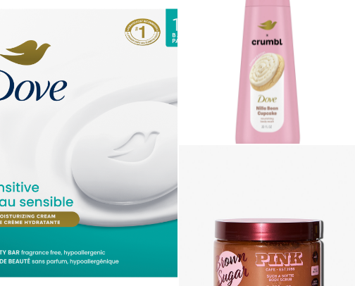 Brown Sugar Shower Routine cover photo collage